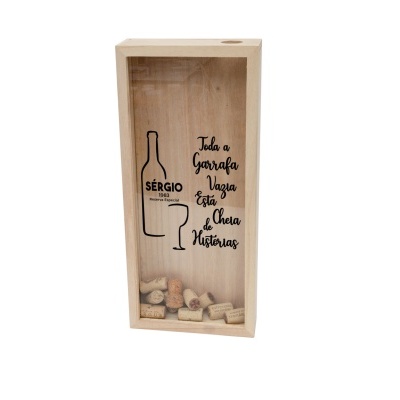 QUADRO DE ROLHAS / GARRAFA