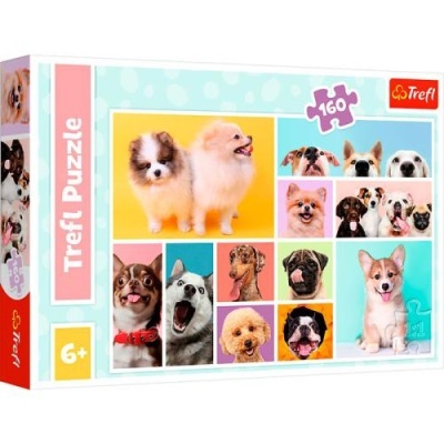 PUZZLE 160 Peças - Cães Fofinhos