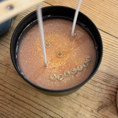 Vela MENSAGEM OCULTA