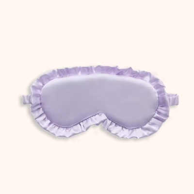 Máscara de Dormir Plissada | Suave, Confortável e Ideal para Viagem