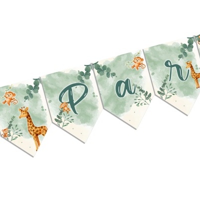 BANDEIRA ANIMAIS DA SELVA