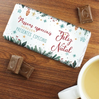 CHOCOLATE DE NATAL - PESSOAS ESPECIAIS