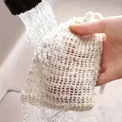 Bolsa para Sabonete em Sisal | Esfoliação Natural e Suave