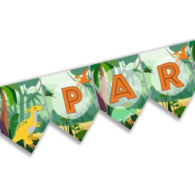 Bandeirola Dinossauros