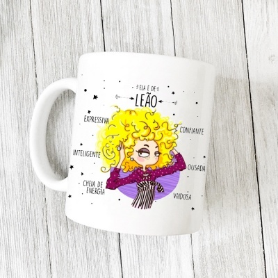 CANECA Ela é do signo LEÃO