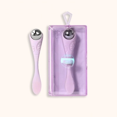 Massageador de Olhos Dupla Ponta – Rolo Facial Manual