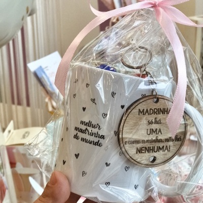 Gift Set Madrinha – Amor para a Vida Toda