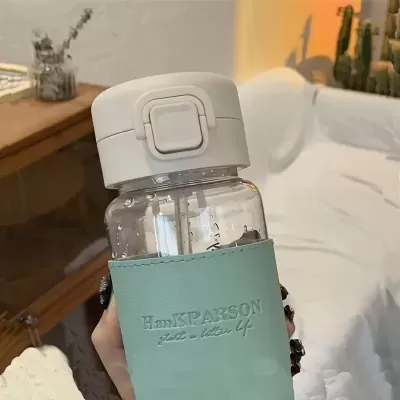 Garrafa de Água Desportiva 500ml | Portátil e Anti-fugas