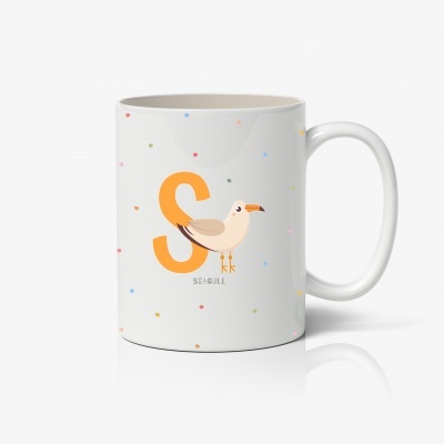 CANECA ABECEDÁRIO ANIMAIS