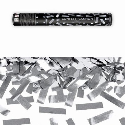 Tubo de Confettis Prata
