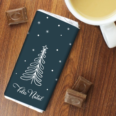 CHOCOLATE DE NATAL - FELIZ NATAL