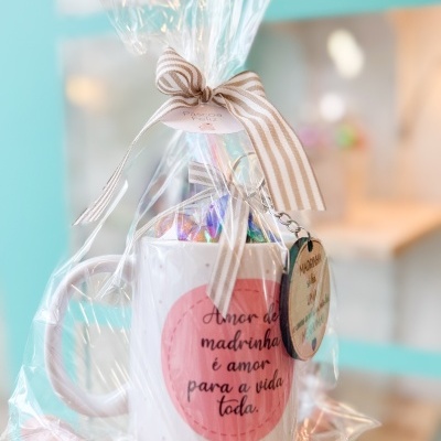 Gift Set Madrinha – Amor para a Vida Toda