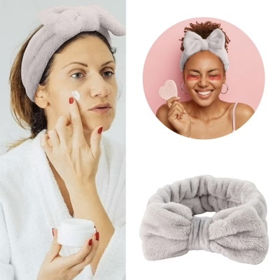 Headband de Limpeza Facial | Bandolete Spa Super Fofa e Absorvente