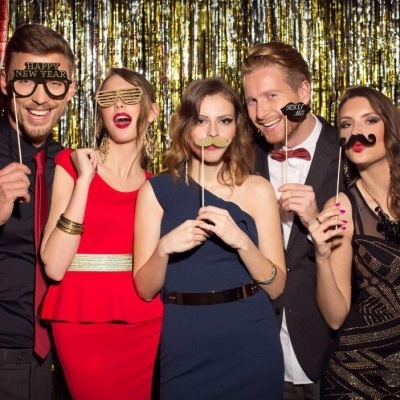 Acessórios Photobooth New Year