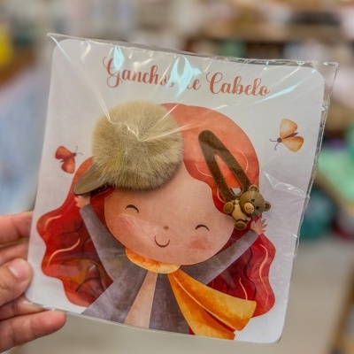 Ganchos de Cabelo – Conjunto 2 Unidades Ursinho