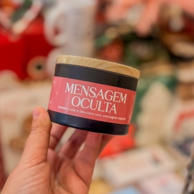 Vela MENSAGEM OCULTA