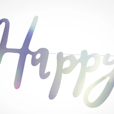 GRINALDA HAPPY BIRTHDAY IRIDISCENTE