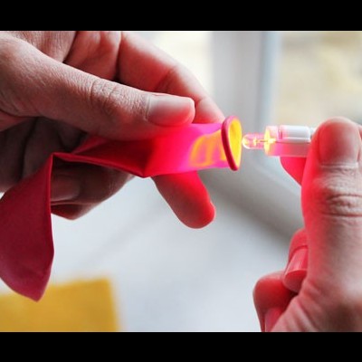 LED PARA BALÃO - BRANCO PISCA