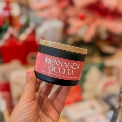 Vela MENSAGEM OCULTA