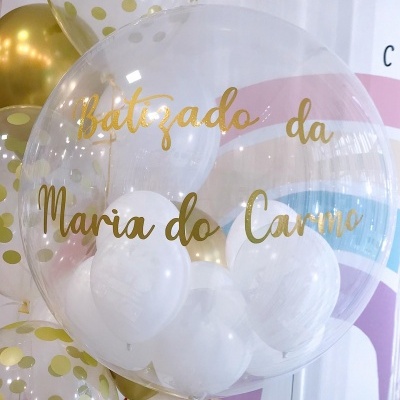Balão Batizado Personalizado