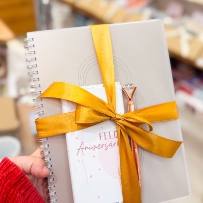 CONJUNTO AGENDA 24/25 e Planner - Verde Oliva