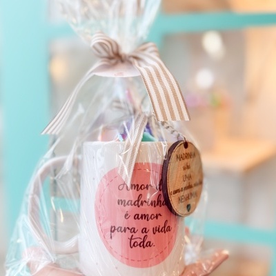 Gift Set Madrinha – Amor para a Vida Toda