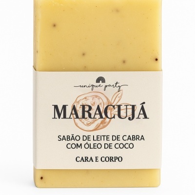 Sabonete Natural de Maracujá – Leite de Cabra 100g