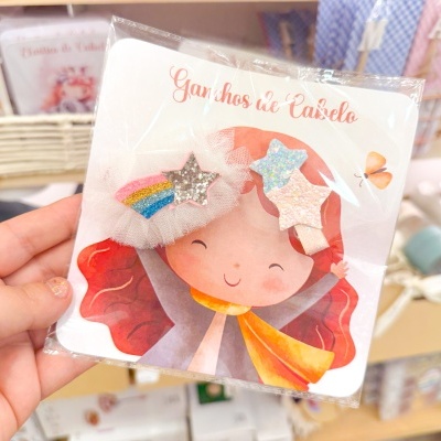 Ganchos de Cabelo – Conjunto 2 Unidades com Desenhos Sortidos