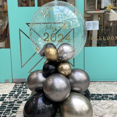 TORRE BALÃO BUBBLE - 3, 2, 1... 2025! Estouro Mágico