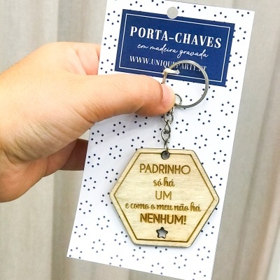 PORTA CHAVES – Padrinho