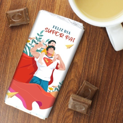 CHOCOLATE DIA DO PAI - SUPER PAI