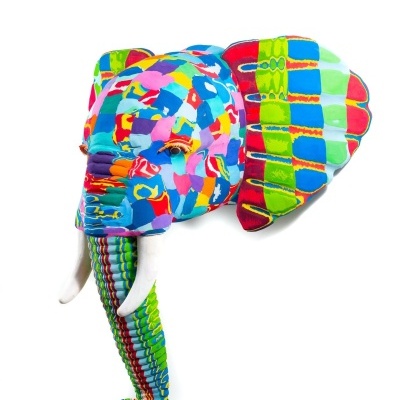 Elefante de parede XXL