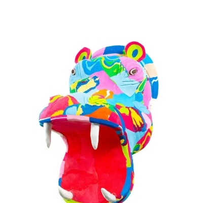 Hipopótamo de parede XL