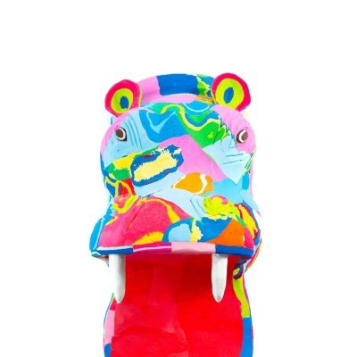 Hipopótamo de parede XL