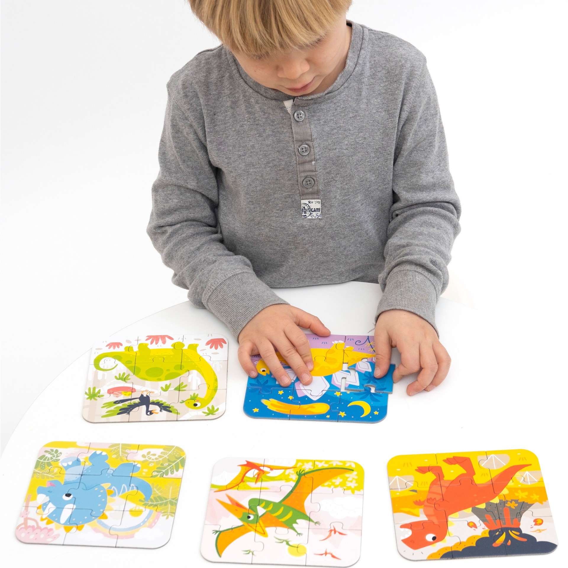 On-the-Go Puzzles - Dinosaurs