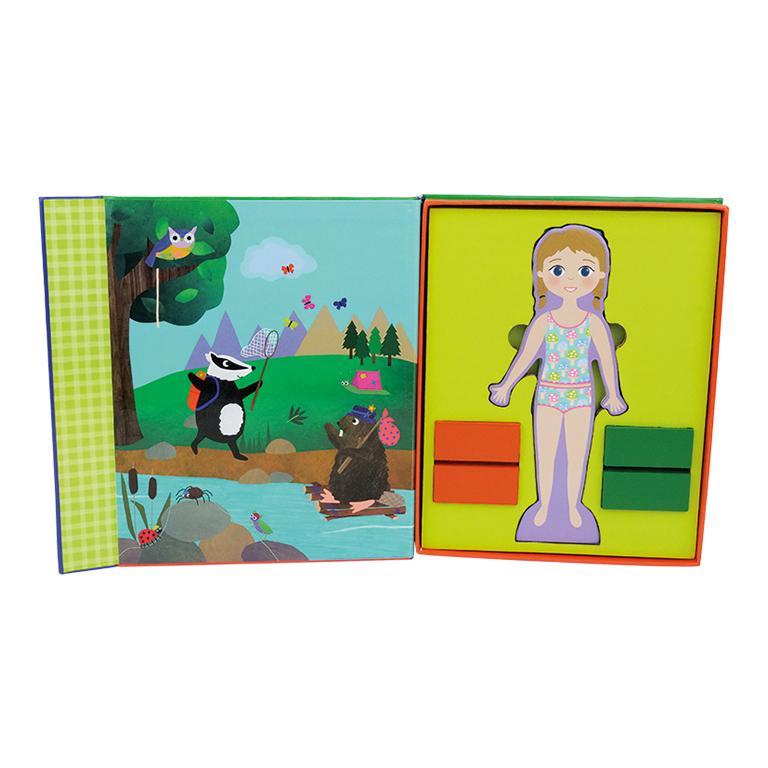 Jogo de Vestir Magnético - Aventura