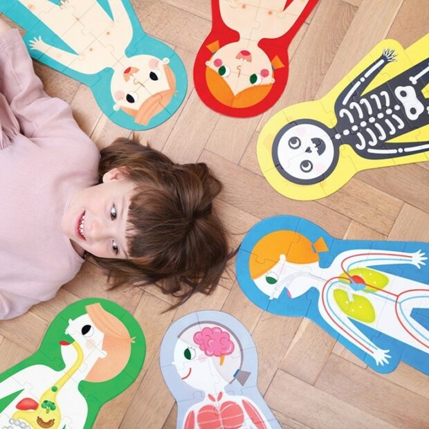 Puzzle Suuper Size - O Meu Corpo