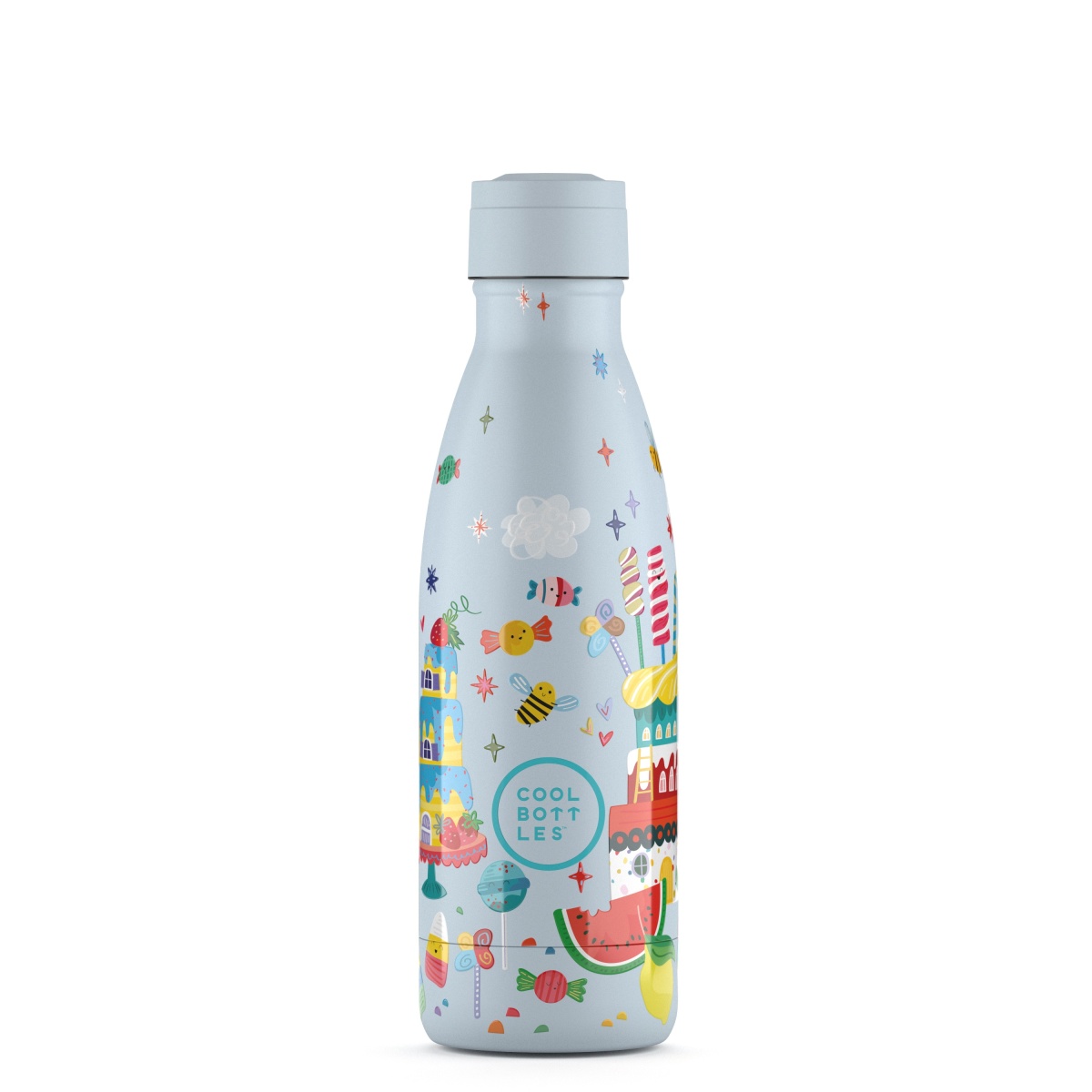 Garrafa térmica Cool Bottles Candy Land 350ml