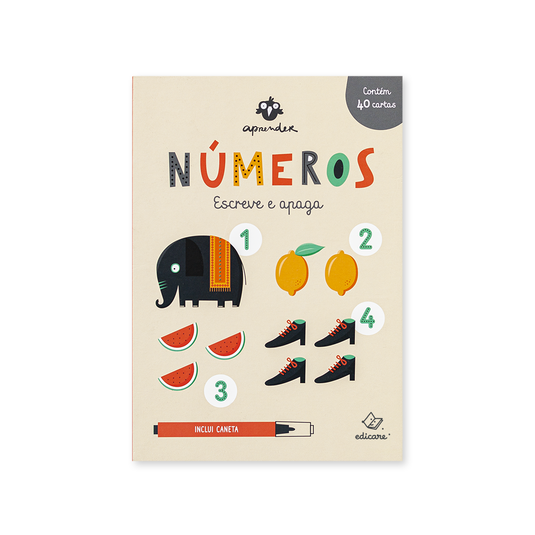 ESCREVE E APAGA — NÚMEROS