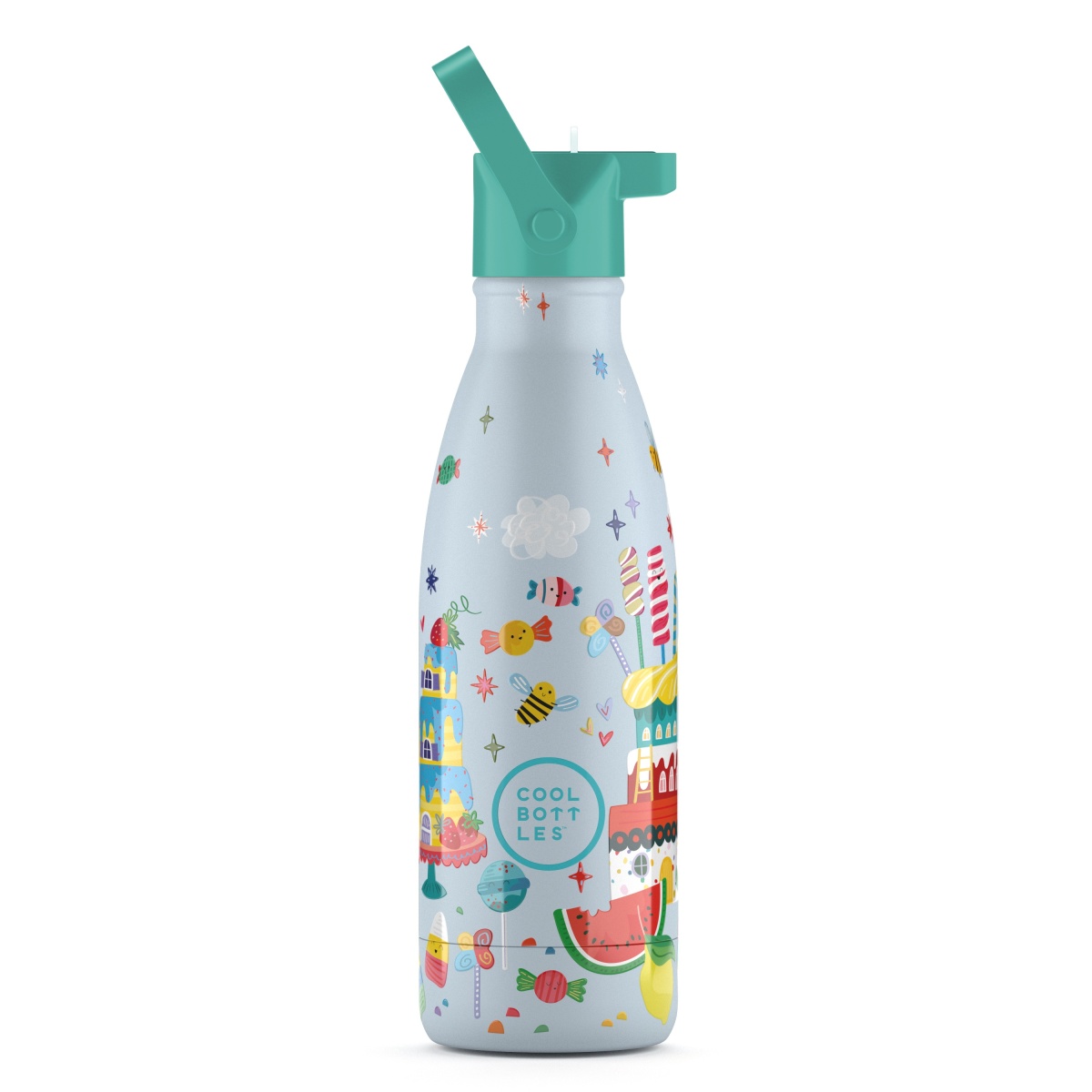 Garrafa térmica Cool Bottles Candy Land 350ml