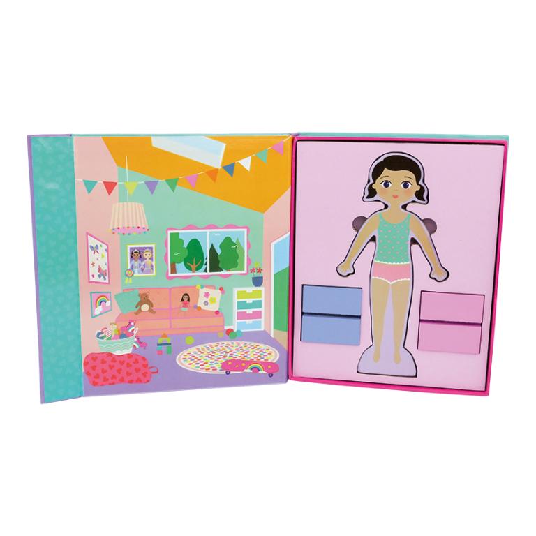 Jogo de Vestir Magnético - Melhores Amigas