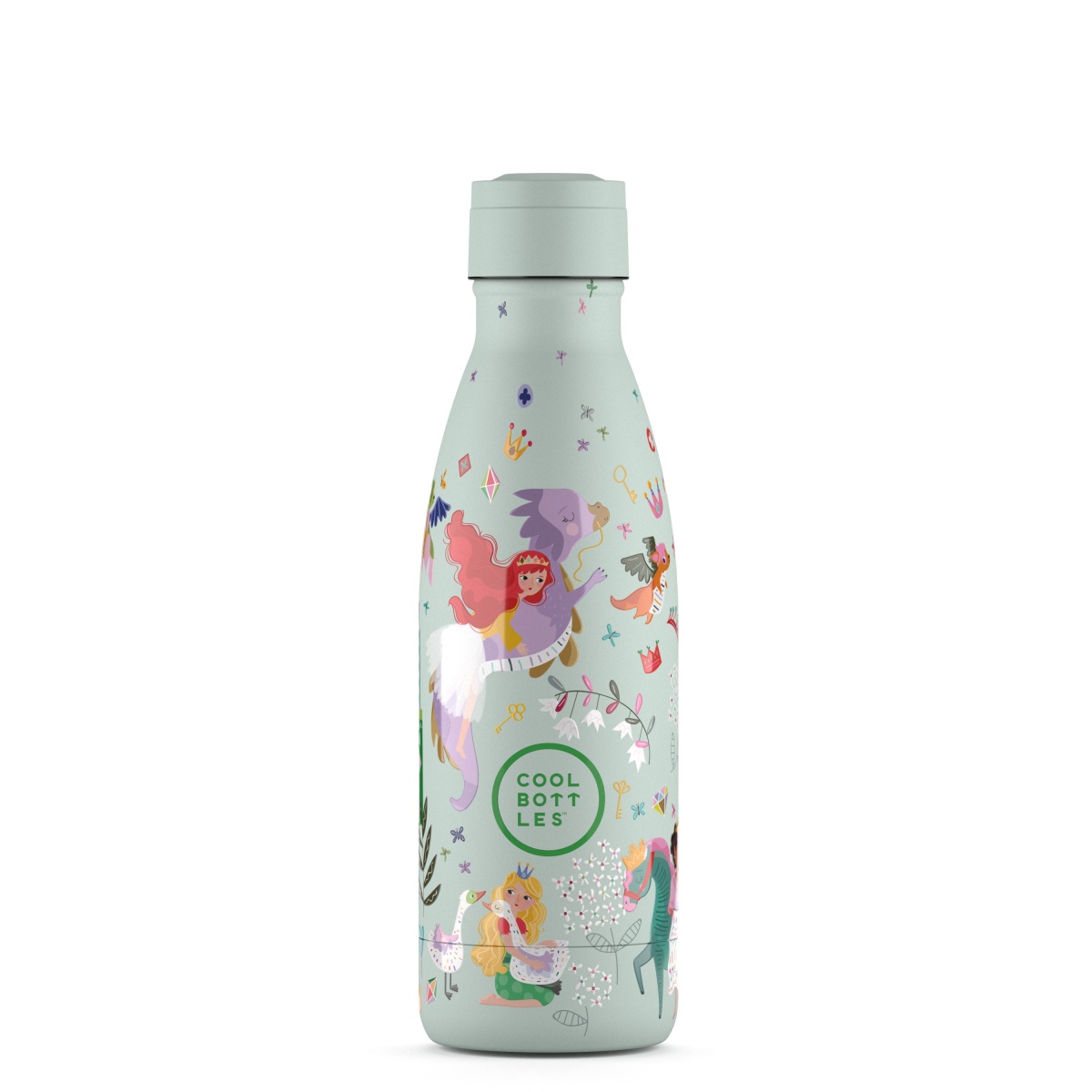 Garrafa térmica Cool Bottles Princess Kingdom 350ml