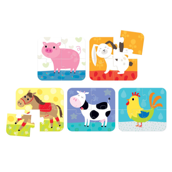 On-the-Go Puzzles - Animals