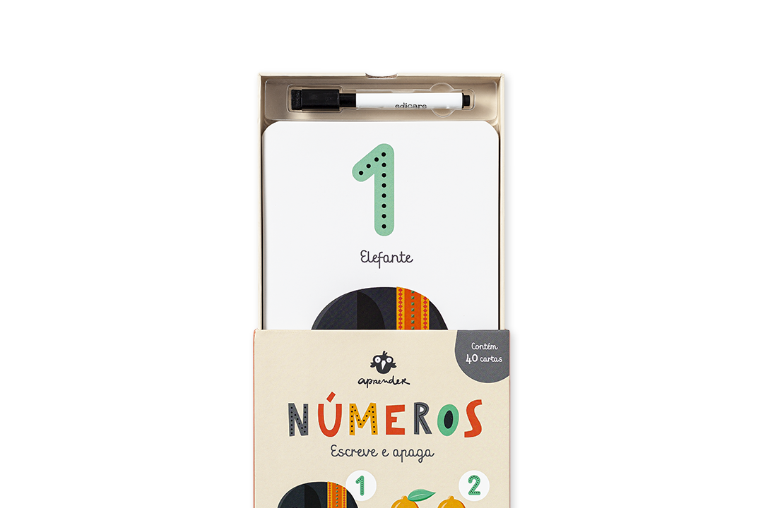 ESCREVE E APAGA — NÚMEROS