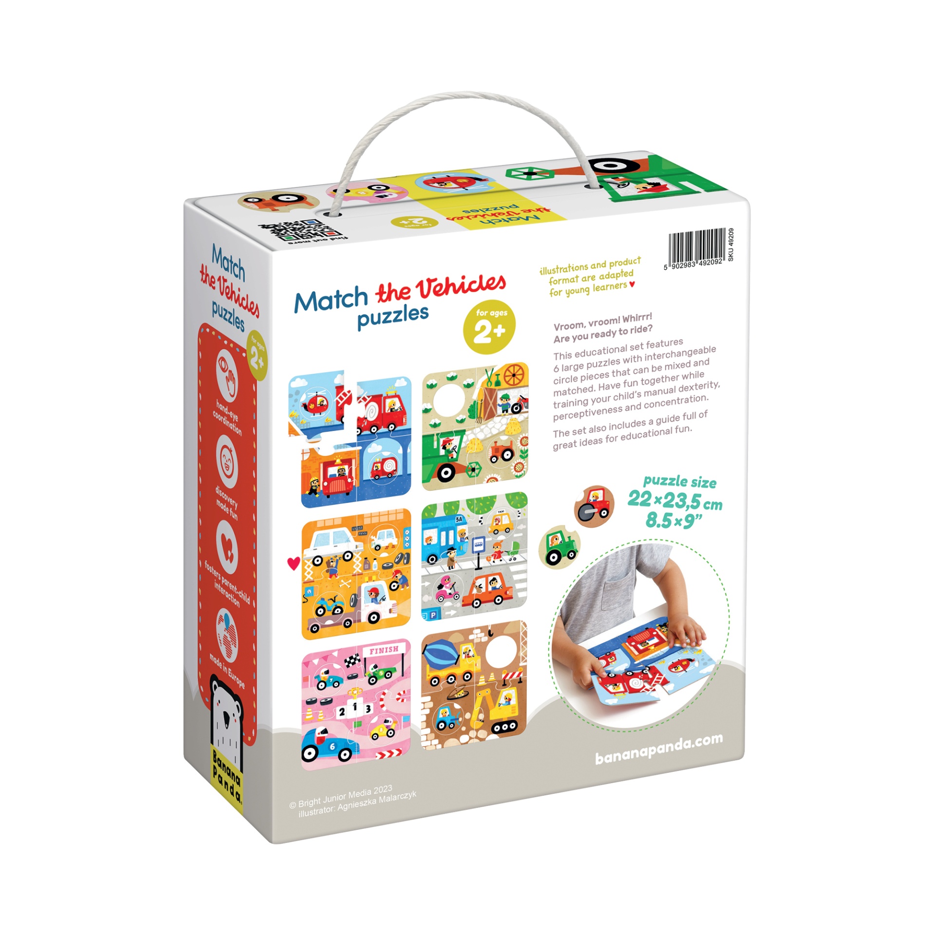 Puzzle Match the Vehicles