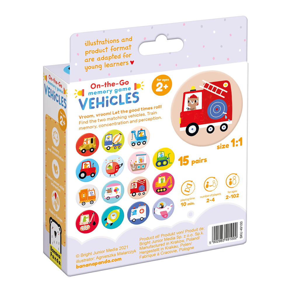 Memory Game - Vehicles