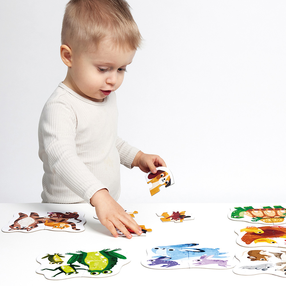 Primeiros Puzzles - Animais Bebés