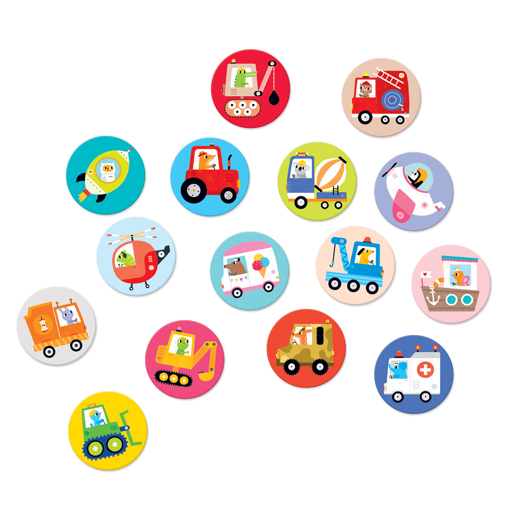 Memory Game - Vehicles