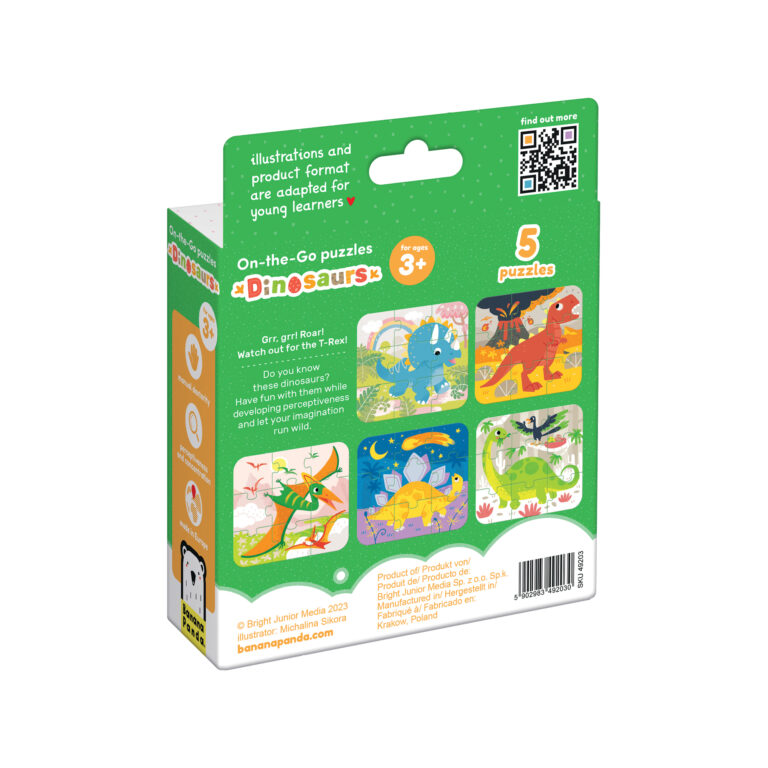 On-the-Go Puzzles - Dinosaurs