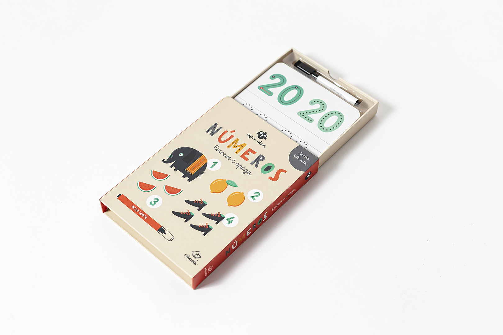 ESCREVE E APAGA — NÚMEROS